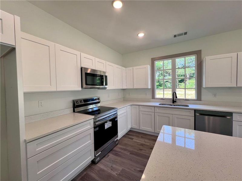 Furnished interior view inside a new home in , Monroe (Image 8).