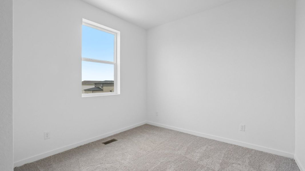 Secondary bedroom with window and quality finishes. Secondary bedroom with window and quality finishes.