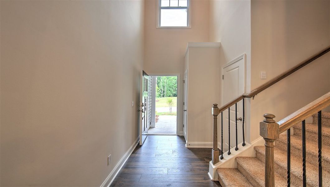 Representative unfurnished interior of a home built from the Savannah by D.R. Horton in Pleasant Grove, Weaverville (Image 13).