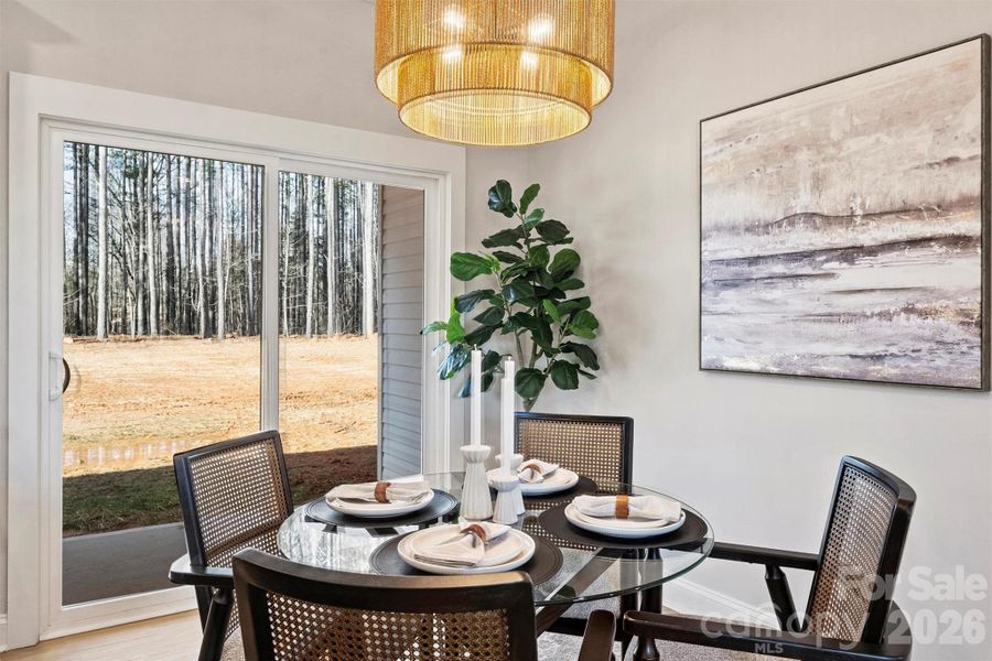 Furnished interior view inside a new home in , Lincolnton (Image 29).