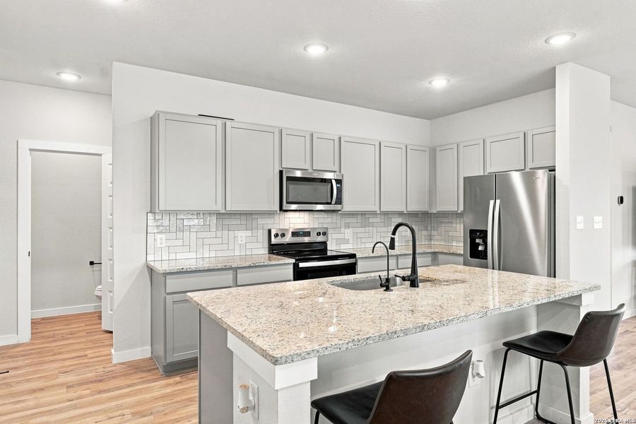 Furnished interior view inside a new home in Millican Grove, Converse (Image 22).