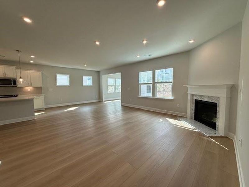 Spacious, unfurnished interior of a new home in Berkeley Mill, Cumming (Image 18).