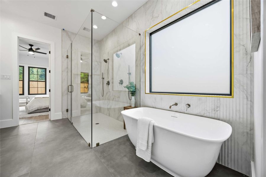Furnished interior view inside a new home in , Houston (Image 12).