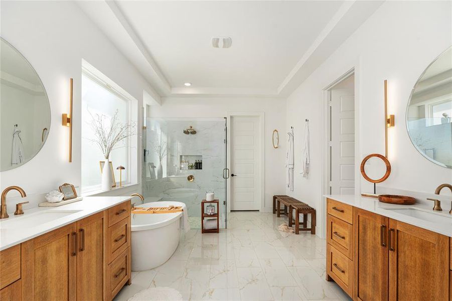 Furnished interior view inside a new home in , Celina (Image 22).