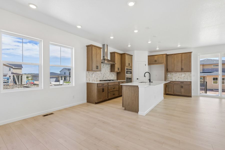 Furnished interior view inside a new home in Sterling Ranch Ascent Village, Littleton (Image 5).