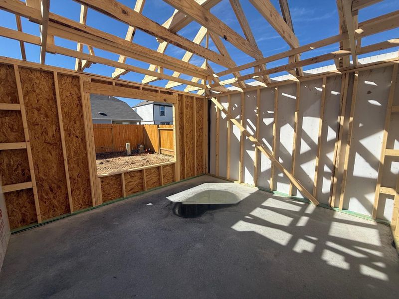 In-progress construction of a new home in Wayside Village, Houston, TX (Image 22).