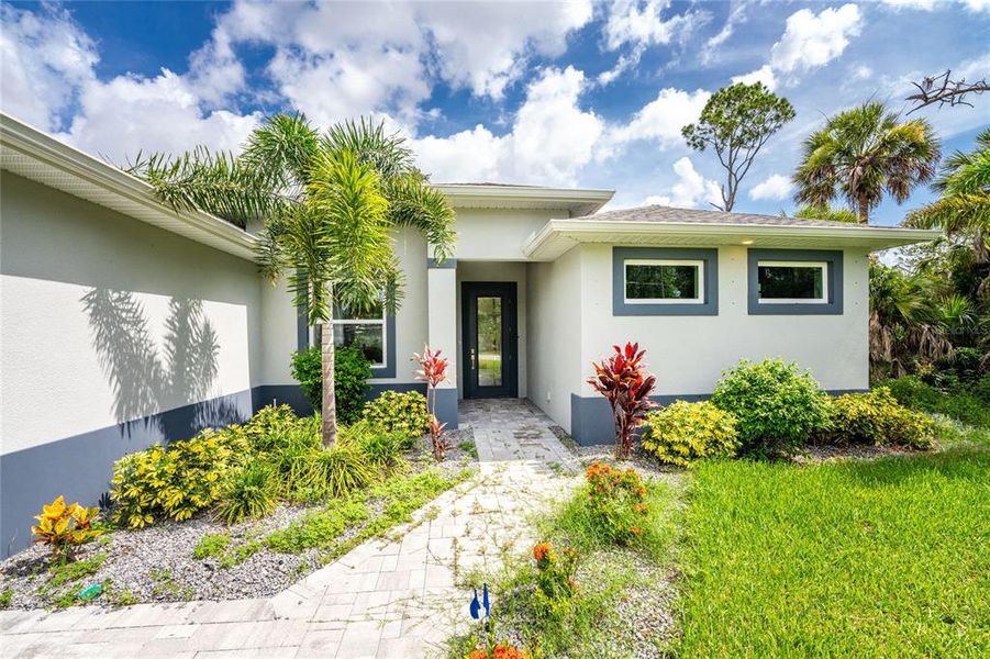 Exterior details and patio area of a home in , Port Charlotte (Image 34). Exterior details and patio area of a home in , Port Charlotte (Image 34).