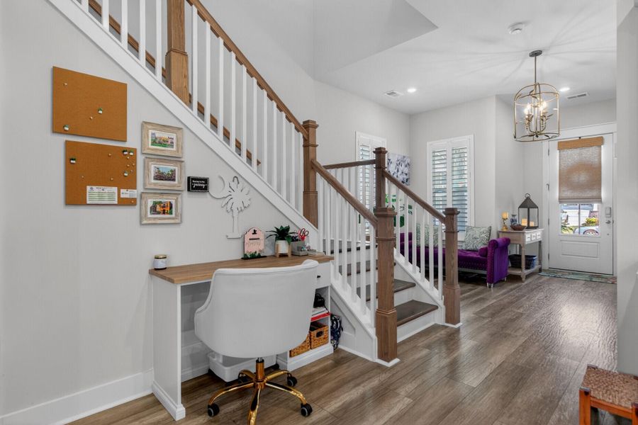 Furnished interior view inside a new home in Carnes Crossroads, Summerville (Image 18).