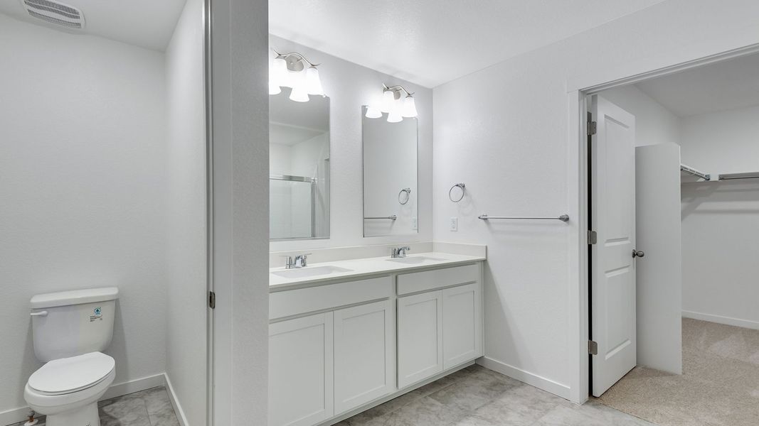 Furnished interior view inside a new home in Trails at Crowfoot, Parker (Image 11).