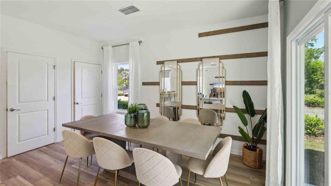 Furnished interior view inside a new home in Sandal Key, Weeki Wachee (Image 21).