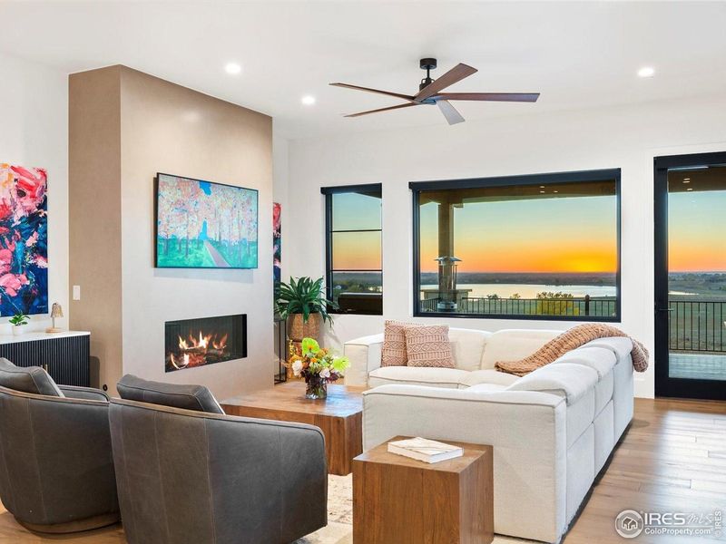 Furnished interior view inside a new home in , Longmont (Image 12). Furnished interior view inside a new home in , Longmont (Image 12).