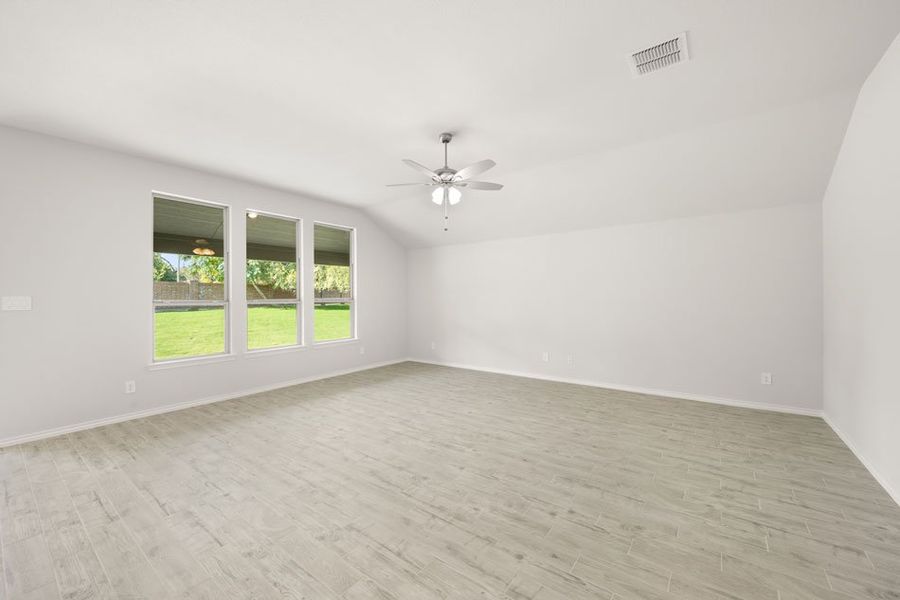 Front exterior of a new home in Stone Eagle, Azle, TX, highlighting curb appeal (Image 10). Front exterior of a new home in Stone Eagle, Azle, TX, highlighting curb appeal (Image 10).