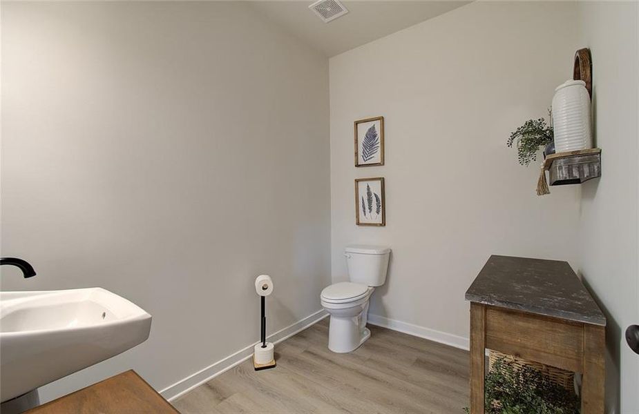 Furnished interior view inside a new home in Rosewood Lake Estates, Hoschton (Image 34). Furnished interior view inside a new home in Rosewood Lake Estates, Hoschton (Image 34).
