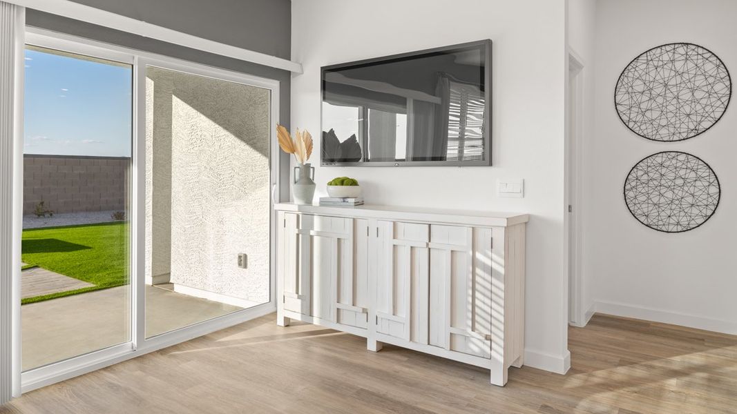 Furnished interior view inside a new home in Mason Ranch, Surprise (Image 16).