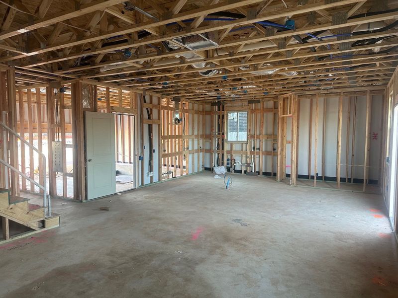 In-progress construction of a new home in La Cima, San Marcos, TX (Image 16). In-progress construction of a new home in La Cima, San Marcos, TX (Image 16).