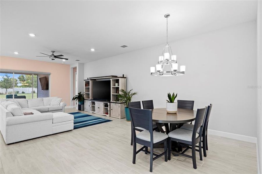 Furnished interior view inside a new home in , Palmetto (Image 16).