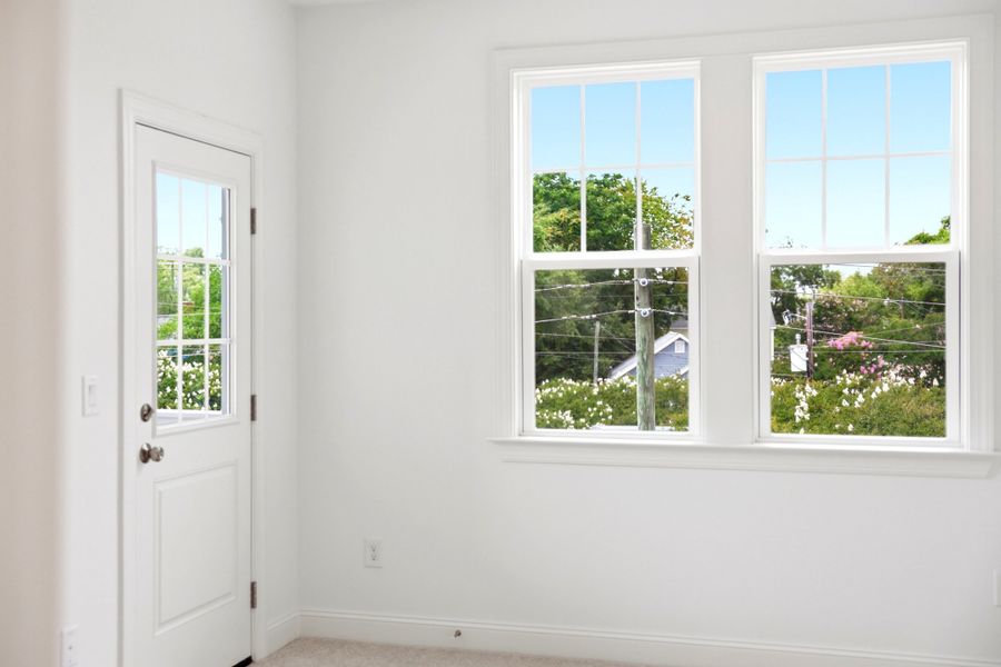 Representative unfurnished interior of a home built from the The Lofton by RobuckHomes in Downtown Wilmington Collective, Wilmington (Image 107).