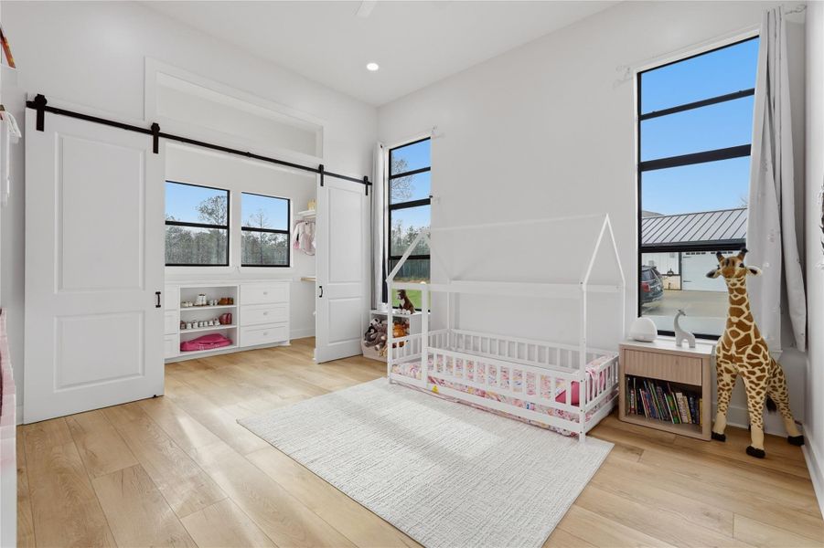 Furnished interior view inside a new home in , Willis (Image 27).