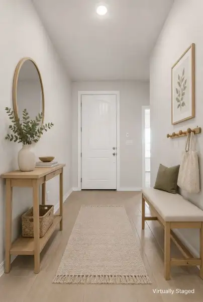 Representative furnished interior of a home built from the Poppy by View Homes in Paseo del Este, El Paso (Image 9).