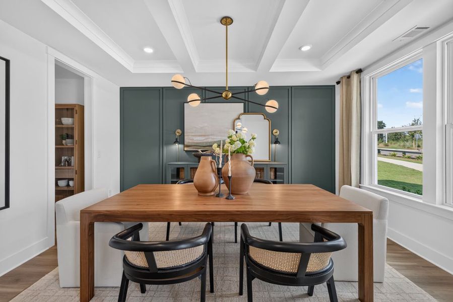 Representative furnished interior of a home built from the Wynfield by Pulte Homes in Everhour, Newnan (Image 58).