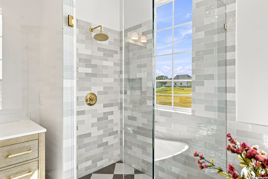 Furnished interior view inside a new home in , Bandera (Image 18). Furnished interior view inside a new home in , Bandera (Image 18).
