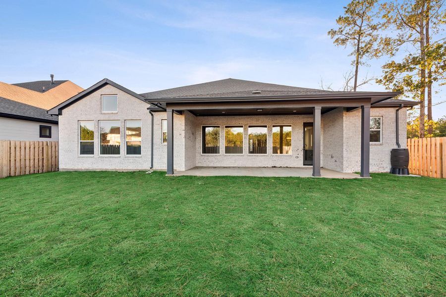REPRESENTATIVE PHOTO: Large covered outdoor living area
