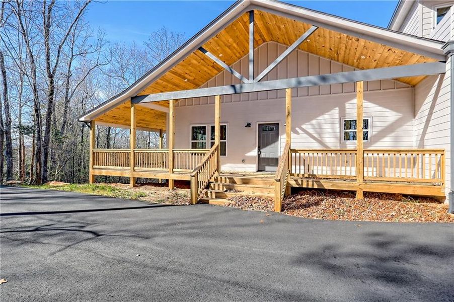 Exterior details and patio area of a home in , Clayton (Image 3). Exterior details and patio area of a home in , Clayton (Image 3).