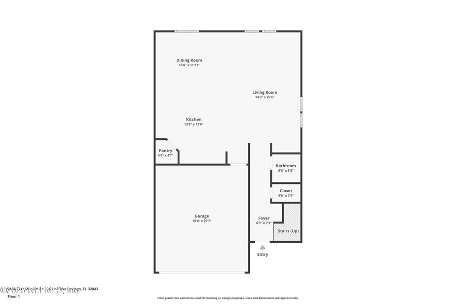 2D floor plan layout of this home in Cross Creek Express, Green Cove Springs, FL (Image 4). 2D floor plan layout of this home in Cross Creek Express, Green Cove Springs, FL (Image 4).