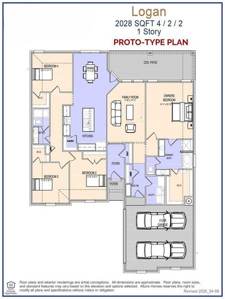 Floor Plan Representative Floor Plan Representative