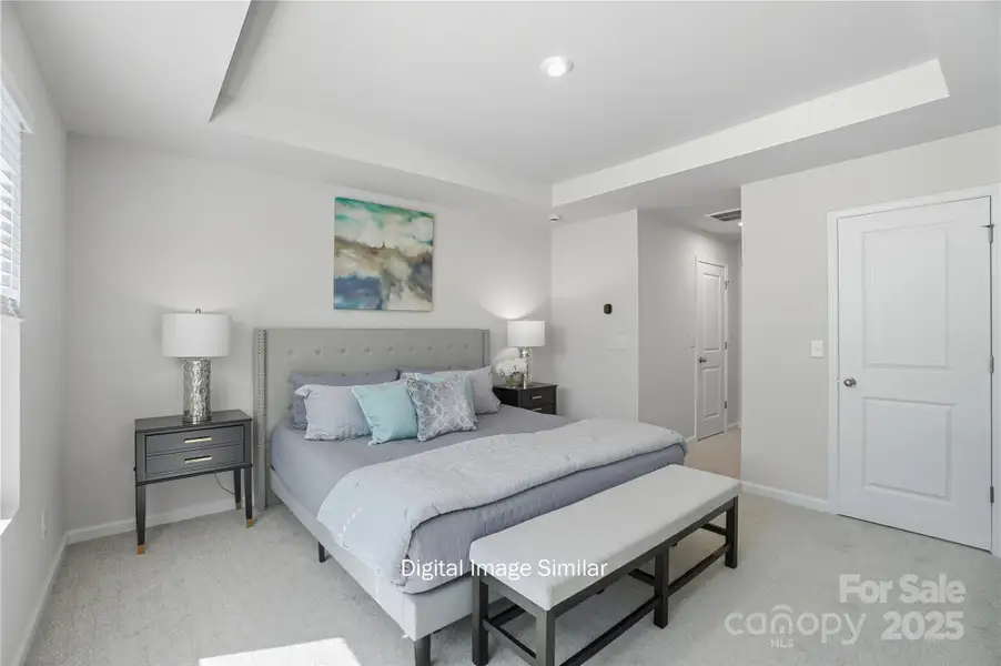Furnished interior view inside a new home in Bailey Run, Charlotte (Image 6).