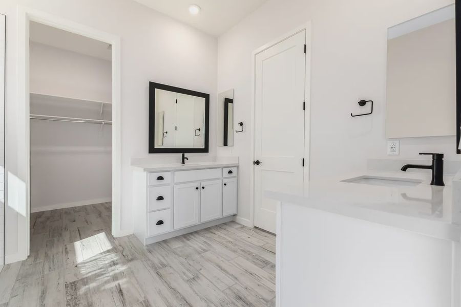 Furnished interior view inside a new home in Valencia at Granite Vista, Waddell (Image 8).