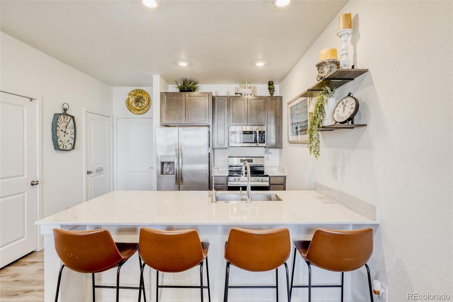 Furnished interior view inside a new home in , Aurora (Image 23).