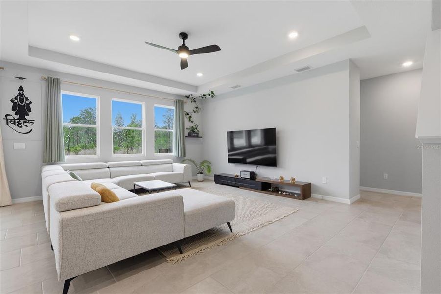 Furnished interior view inside a new home in Deerbrook, Land O' Lakes (Image 10).