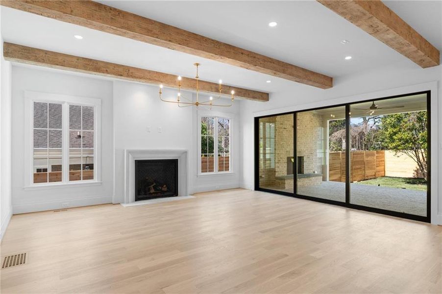 Spacious, unfurnished interior of a new home in , Atlanta (Image 53).