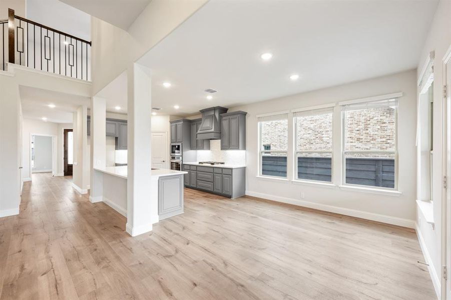 Spacious, unfurnished interior of a new home in Union Park Classic 55, Little Elm (Image 36).