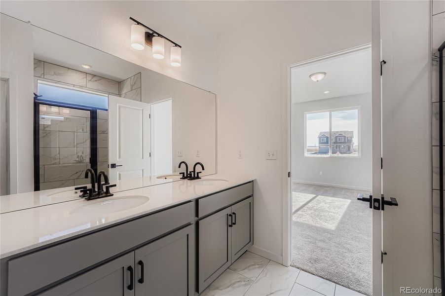 Furnished interior view inside a new home in Wolf Creek Run, Strasburg (Image 7).
