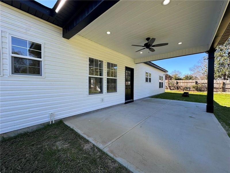 Exterior details and patio area of a home in , Augusta (Image 24).