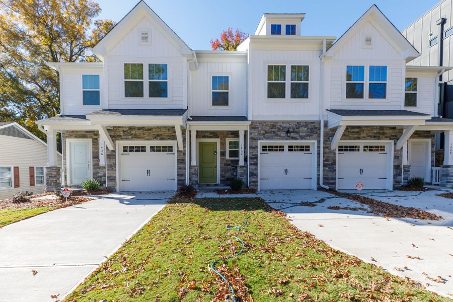 Front exterior of a new home in , Charlotte, NC, highlighting curb appeal (Image 2).