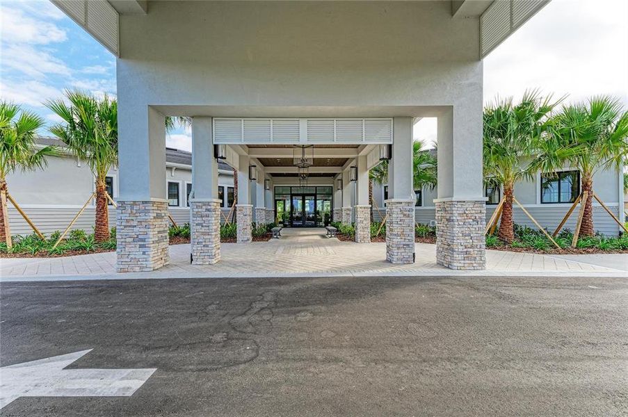 Exterior details and patio area of a home in , Parrish (Image 38).