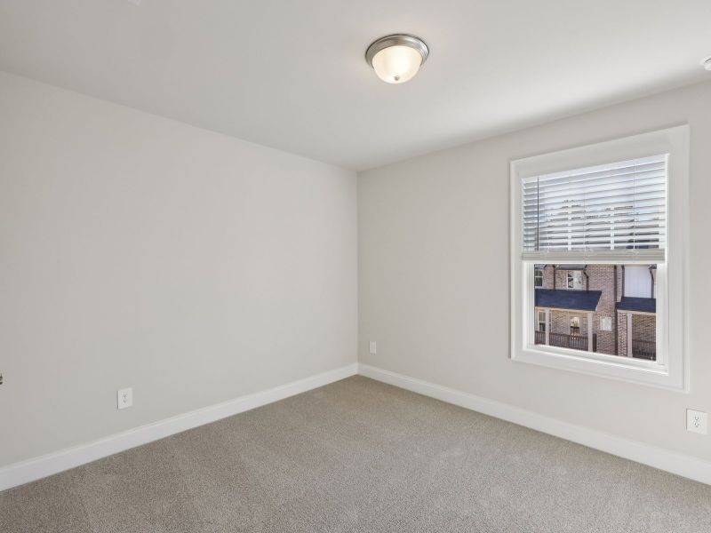 Spacious, unfurnished interior of a new home in Hemingway - Highland Series, Cumming (Image 17). Spacious, unfurnished interior of a new home in Hemingway - Highland Series, Cumming (Image 17).