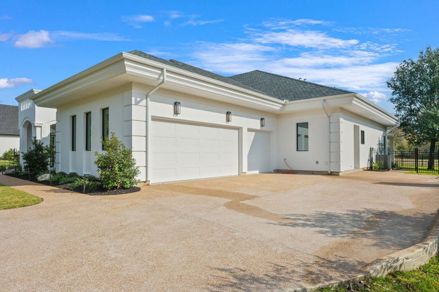 Exterior details and patio area of a home in , Bryan (Image 27).