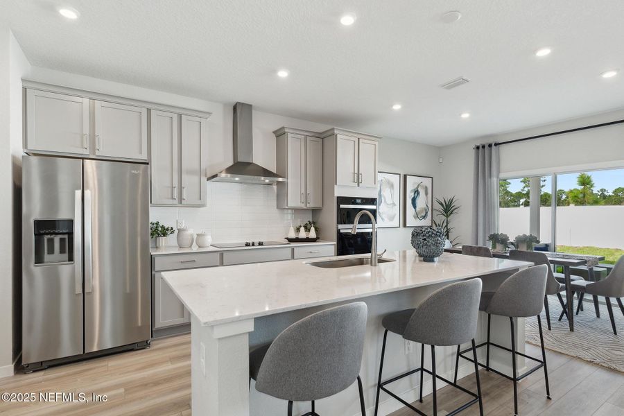 Furnished interior view inside a new home in Magnolia Series at Seminole Palms, Palm Coast (Image 17).