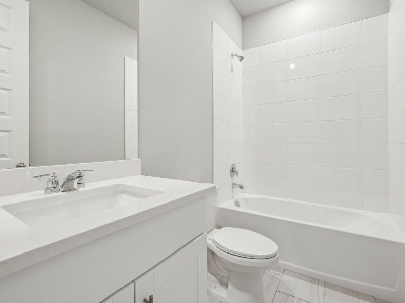 Furnished interior view inside a new home in Brystol at Wylder - Reserve Series, Port St. Lucie (Image 10).