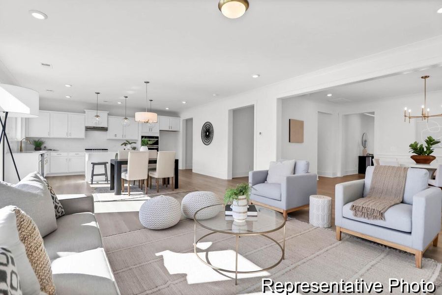 Furnished interior view inside a new home in , Ravenel (Image 5). Furnished interior view inside a new home in , Ravenel (Image 5).