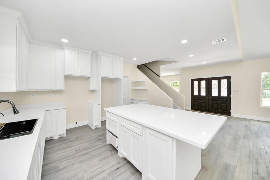 Furnished interior view inside a new home in , Cleveland (Image 5).