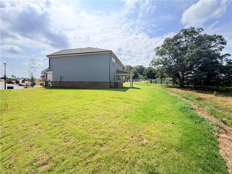 Exterior details and patio area of a home in Apalachee Hills, Bethlehem (Image 2).