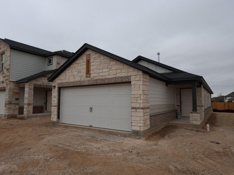 In-progress construction of a new home in Heritage, Dripping Springs, TX (Image 3).