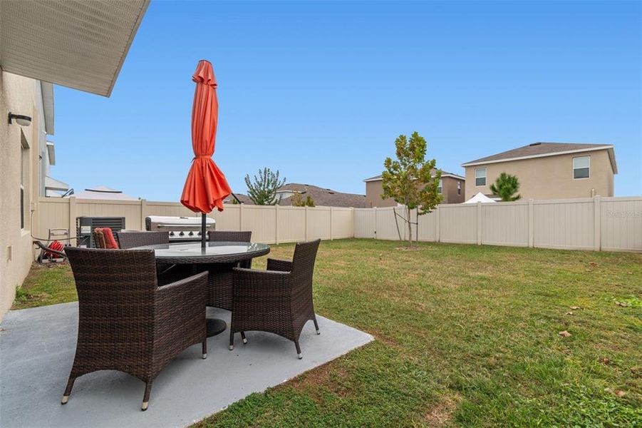 Exterior details and patio area of a home in Westgate at Avalon Park, Wesley Chapel (Image 41).