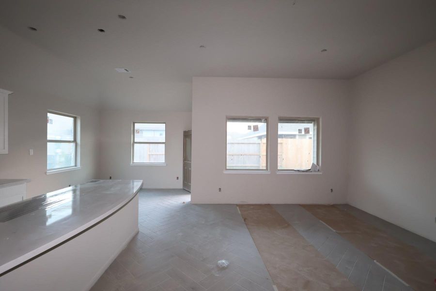 Great room - still under construction! Great room - still under construction!