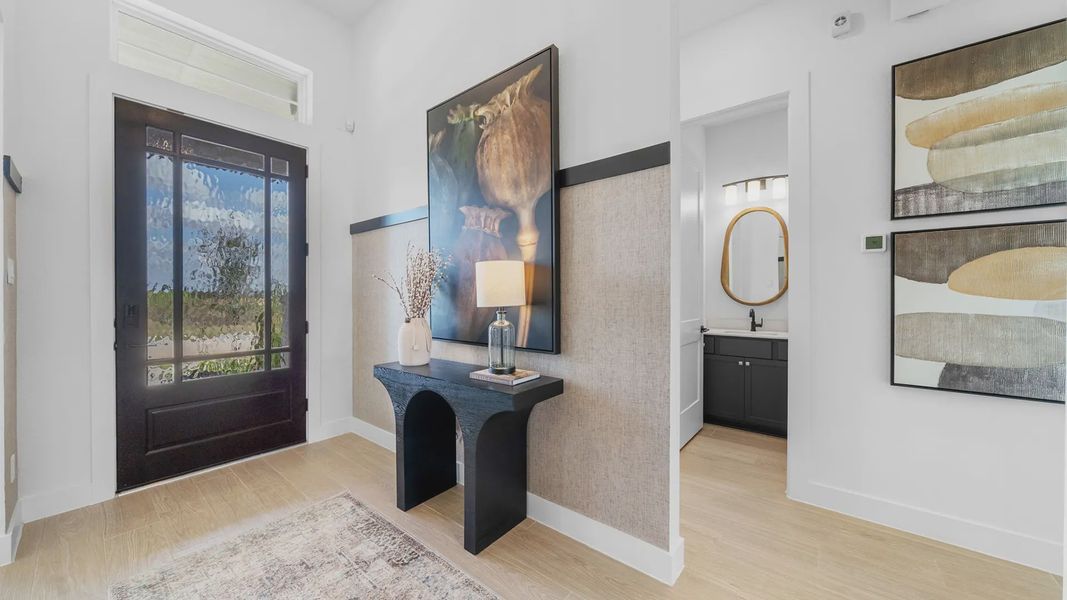 Representative furnished interior of a home built from the Brentwood by Chesmar Homes in Wildrye 60', Waller (Image 5). Representative furnished interior of a home built from the Brentwood by Chesmar Homes in Wildrye 60', Waller (Image 5).